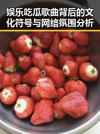 娱乐吃瓜歌曲背后的文化符号与网络氛围分析