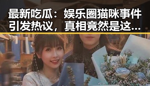 最新吃瓜：娱乐圈猫咪事件引发热议，真相竟然是这样！
