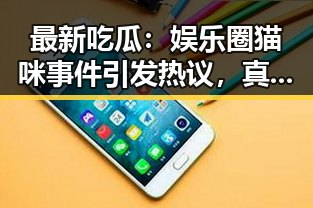 最新吃瓜:娱乐圈猫咪事件引发热议,真相竟然是这样!